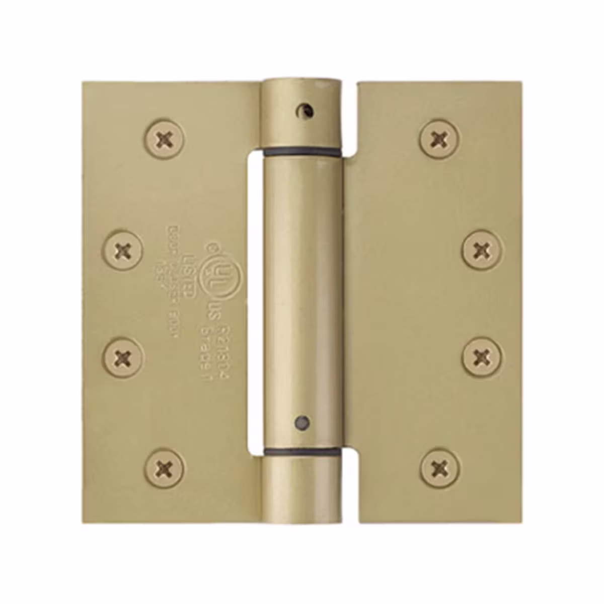 Plated Steel, UL Listed Spring Hinge